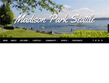 Tablet Screenshot of madisonparkinseattle.com